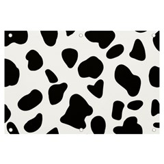 Black And White Spots Banner And Sign 6  X 4  by ConteMonfrey