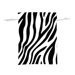 Zebra Vibes Animal Print Lightweight Drawstring Pouch (l) by ConteMonfrey