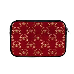 Golden Bees Red Sky Apple Macbook Pro 13  Zipper Case by ConteMonfrey