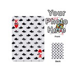 Cute Small Sharks  Playing Cards 54 Designs (Mini) Front - HeartK