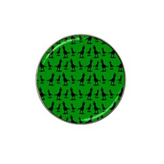 Green dinos Hat Clip Ball Marker (10 pack)