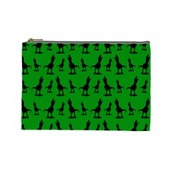 Green Dinos Cosmetic Bag (large) by ConteMonfrey