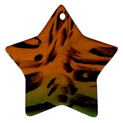 Background-011 Star Ornament (two Sides) by nateshop