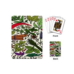 Background-033 Playing Cards Single Design (mini) by nateshop