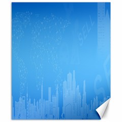 City Canvas 8  X 10  by nateshop