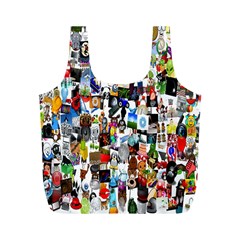 Cliparts Full Print Recycle Bag (m) by nateshop