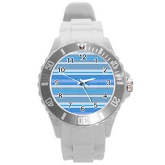 Cotton Round Plastic Sport Watch (l) by nateshop