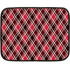 Geometric Double Sided Fleece Blanket (mini)  by nateshop