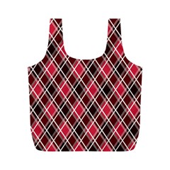 Geometric Full Print Recycle Bag (m)