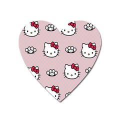 Hello Kitty Heart Magnet by nateshop