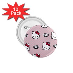 Hello Kitty 1 75  Buttons (10 Pack) by nateshop