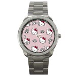 Hello Kitty Sport Metal Watch Front