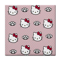 Hello Kitty Face Towel by nateshop