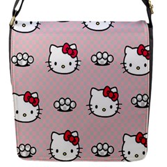 Hello Kitty Flap Closure Messenger Bag (s) by nateshop