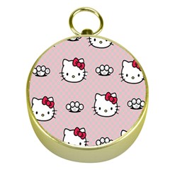 Hello Kitty Gold Compasses by nateshop