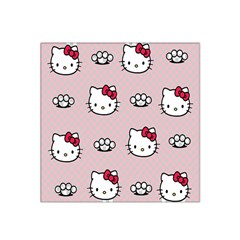 Hello Kitty Satin Bandana Scarf 22  X 22  by nateshop