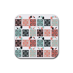 Mint Rubber Coaster (square) by nateshop