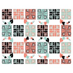 Mint Double Sided Flano Blanket (medium)  by nateshop