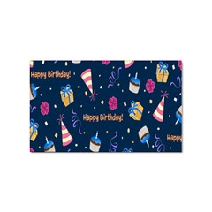 Party-hat Sticker Rectangular (10 Pack) by nateshop