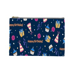 Party-hat Cosmetic Bag (large) by nateshop