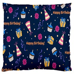 Party-hat Standard Flano Cushion Case (one Side) by nateshop