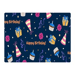 Party-hat Double Sided Flano Blanket (mini)  by nateshop