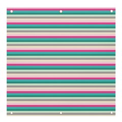 Stripes Banner And Sign 4  X 4  by nateshop