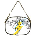 Storm Thunder Lightning Light Flash Cloud Chain Purse (One Side) Front