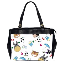 My Neighbor Totoro Cartoon Oversize Office Handbag (2 Sides) by danenraven