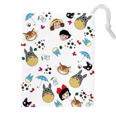 My Neighbor Totoro Cartoon Drawstring Pouch (5xl) by danenraven