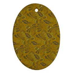 Batik-04 Ornament (oval) by nateshop