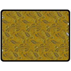 Batik-04 Fleece Blanket (large)  by nateshop