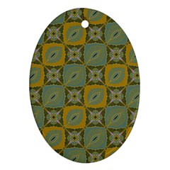Batik-tradisional-01 Ornament (oval) by nateshop