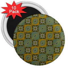 Batik-tradisional-01 3  Magnets (10 Pack)  by nateshop