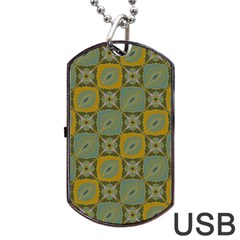 Batik-tradisional-01 Dog Tag Usb Flash (one Side) by nateshop