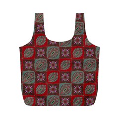 Batik-tradisional-02 Full Print Recycle Bag (m) by nateshop