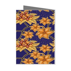 Seamless-pattern Floral Batik-vector Mini Greeting Cards (pkg Of 8) by nateshop