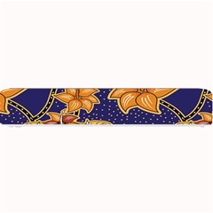 Seamless-pattern Floral Batik-vector Small Bar Mat by nateshop