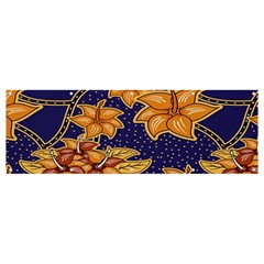 Seamless-pattern Floral Batik-vector Banner and Sign 12  x 4 