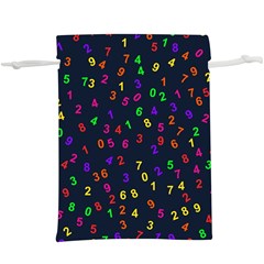 Number Digit Learning Education  Lightweight Drawstring Pouch (xl) by Wegoenart