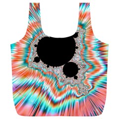 Fractal Abstract Background Full Print Recycle Bag (xl) by Wegoenart