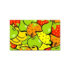 Fruit Food Wallpaper Sticker Rectangular (10 Pack) by Dutashop