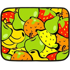 Fruit Food Wallpaper Double Sided Fleece Blanket (mini) 