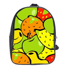 Fruit Food Wallpaper School Bag (xl)