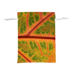 Leaf Veins Texture Autumn Fall Lightweight Drawstring Pouch (s)