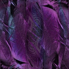 Feather Pattern Texture Form Play Mat (square) by Wegoenart