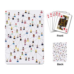 Social-media Playing Cards Single Design (rectangle) by nateshop