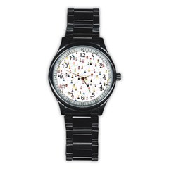 Social-media Stainless Steel Round Watch by nateshop