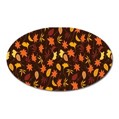 Thanksgiving Oval Magnet by nateshop