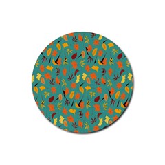 Thanksgiving-003 Rubber Coaster (round) by nateshop